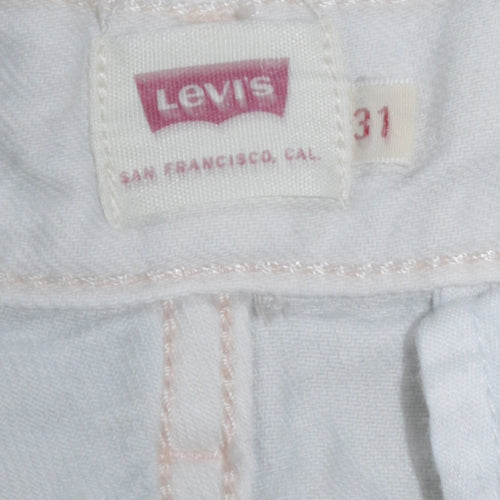 Levi's Women's Light Blue Cargo Jeans Size 31 Relaxed Fit