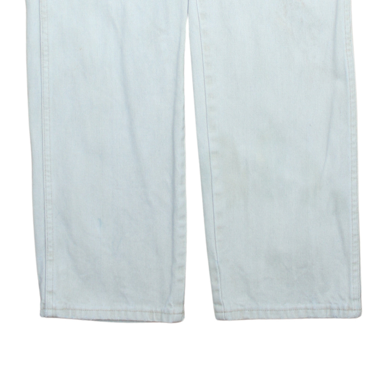 Wrangler Men Light Blue Straight Denim Jeans 32x30 Regular Fit