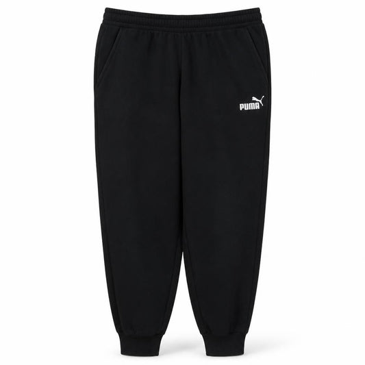 Front view of Puma Men's Black XL Jogger Sweatpants Activewear Trousers
