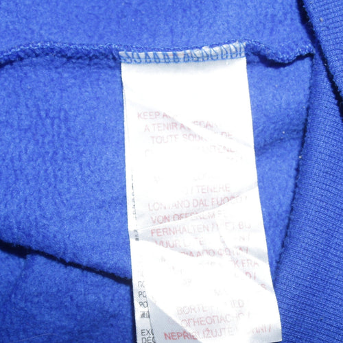 Converse Boys Blue Full Zip Hoodie XL 13-15 Years Cotton Blend Casual