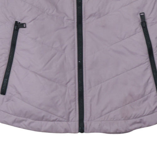 The North Face Women’s Purple Quilted Puffer Jacket Size M