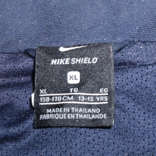 Nike Boys Blue XL 13-15 Years Windbreaker Jacket Water Resistant Full Zip