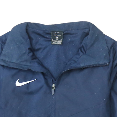 Nike Boys Blue XL 13-15 Years Windbreaker Jacket Water Resistant Full Zip