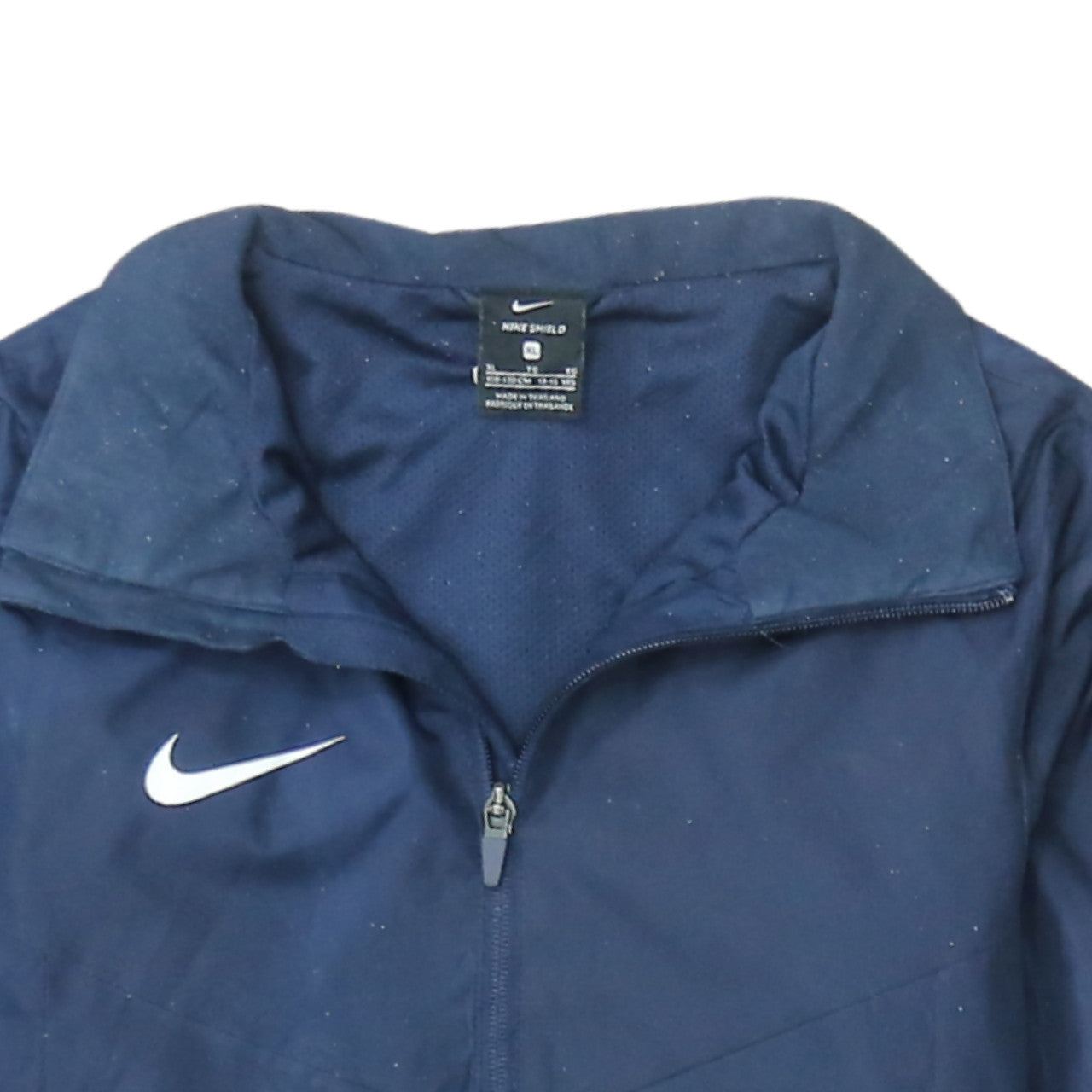 Nike Boys Blue XL 13-15 Years Windbreaker Jacket Water Resistant Full Zip