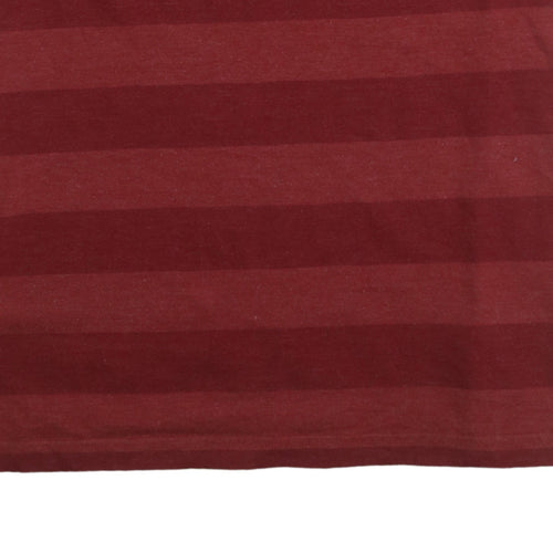 Tommy Hilfiger Men's Red Striped V-Neck Short Sleeve T-Shirt XLT