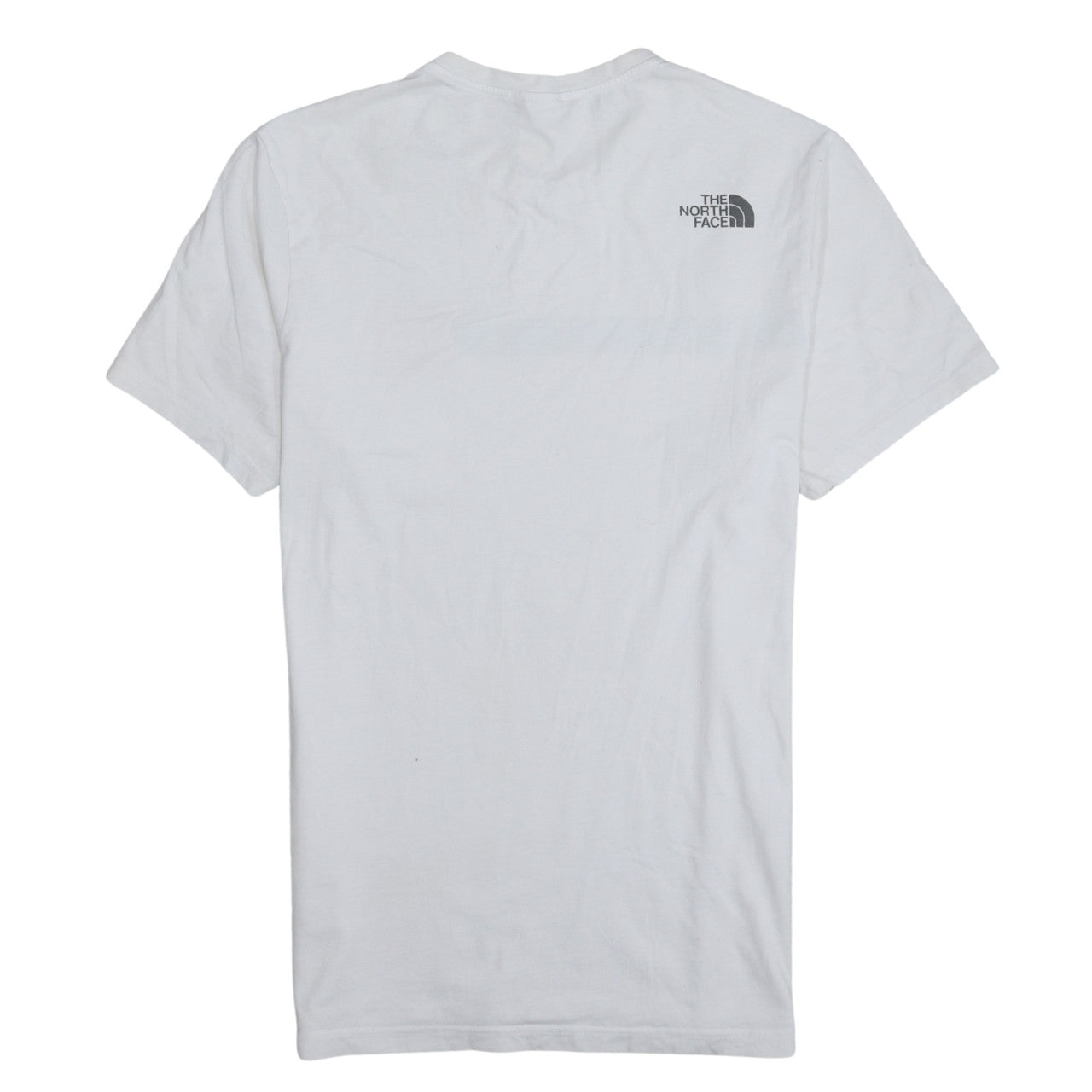 The North Face Men's White Logo Graphic Cotton T-Shirt Size M