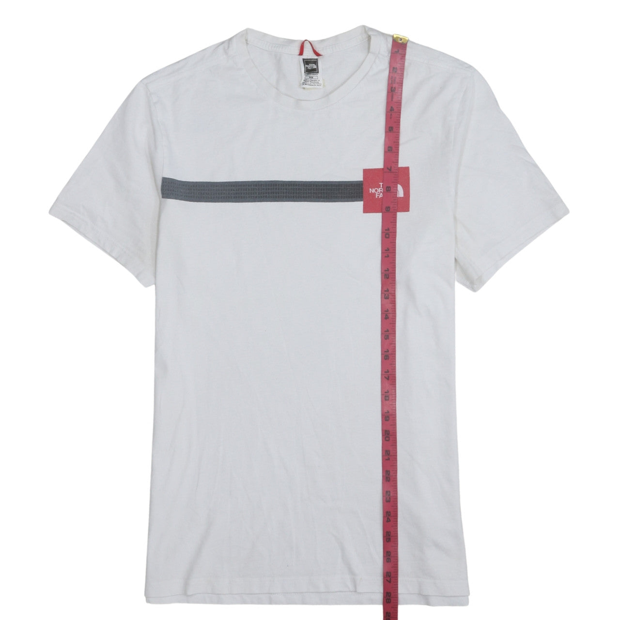 The North Face Men's White Logo Graphic Cotton T-Shirt Size M