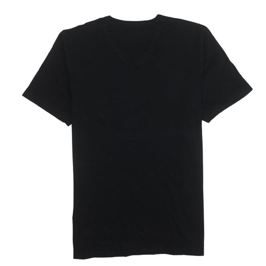 Hugo Boss Men's Black V-Neck Cotton T-Shirt Size L