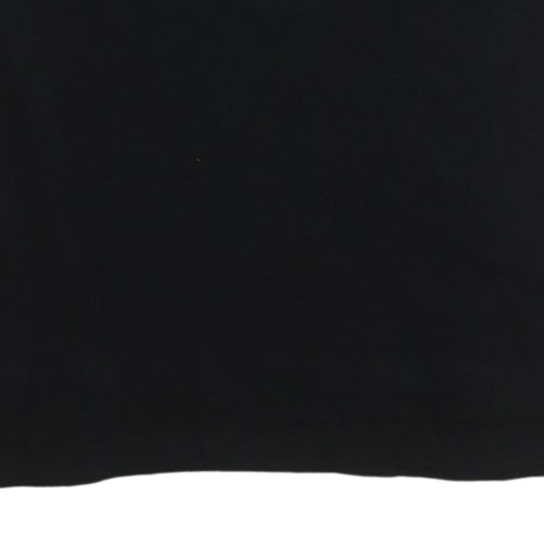 Hugo Boss Men's Black V-Neck Cotton T-Shirt Size L