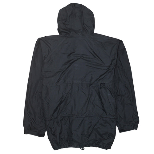 Helly Hansen Men's Black L Waterproof Hooded Rain Jacket