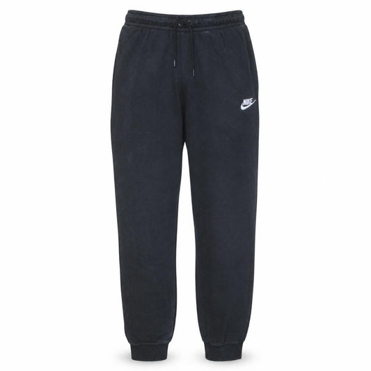 Front view of Nike Men's Black Jogger Sweatpants, size S, Fleece Activewear Trousers