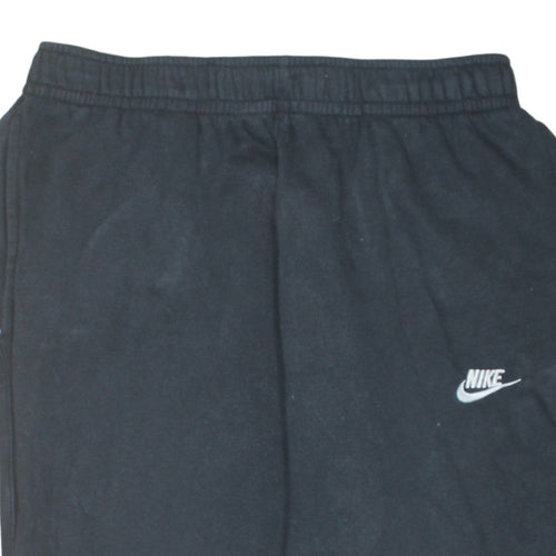 Nike Men's Black Fleece Jogger Sweatpants Size L Regular Fit