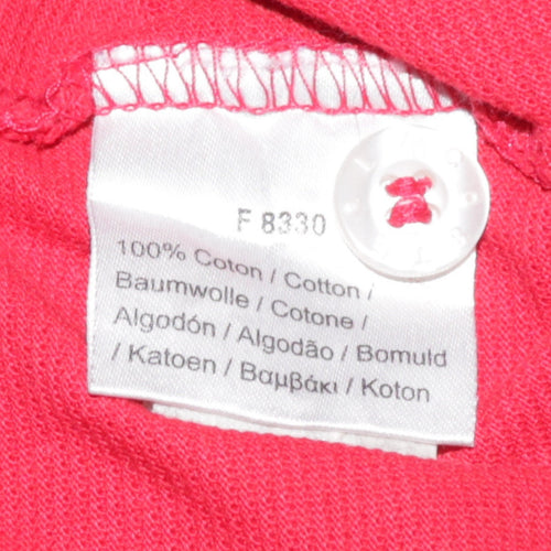 Lacoste Sport Men's Red Slim Fit Cotton Polo Shirt XL