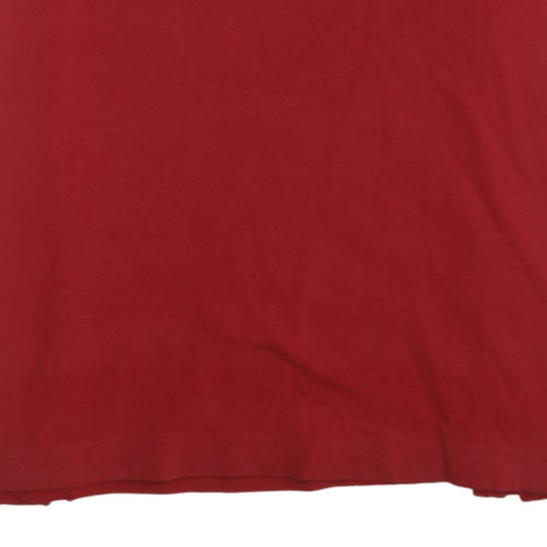 Lacoste Sport Men's Red Slim Fit Cotton Polo Shirt XL