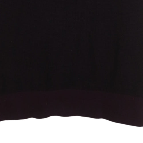 Fred Perry Men's Purple Cotton Knit Polo Shirt XL Classic Fit