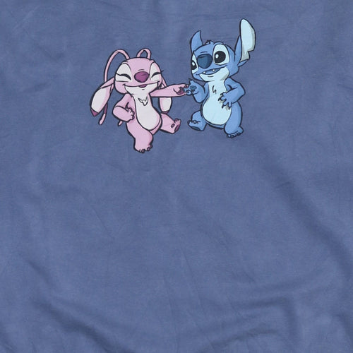 Disney Stitch & Angel Blue Pullover Sweatshirt Women S Primark