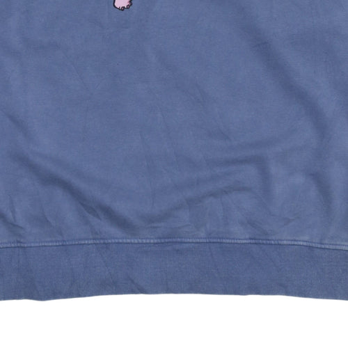 Disney Stitch & Angel Blue Pullover Sweatshirt Women S Primark
