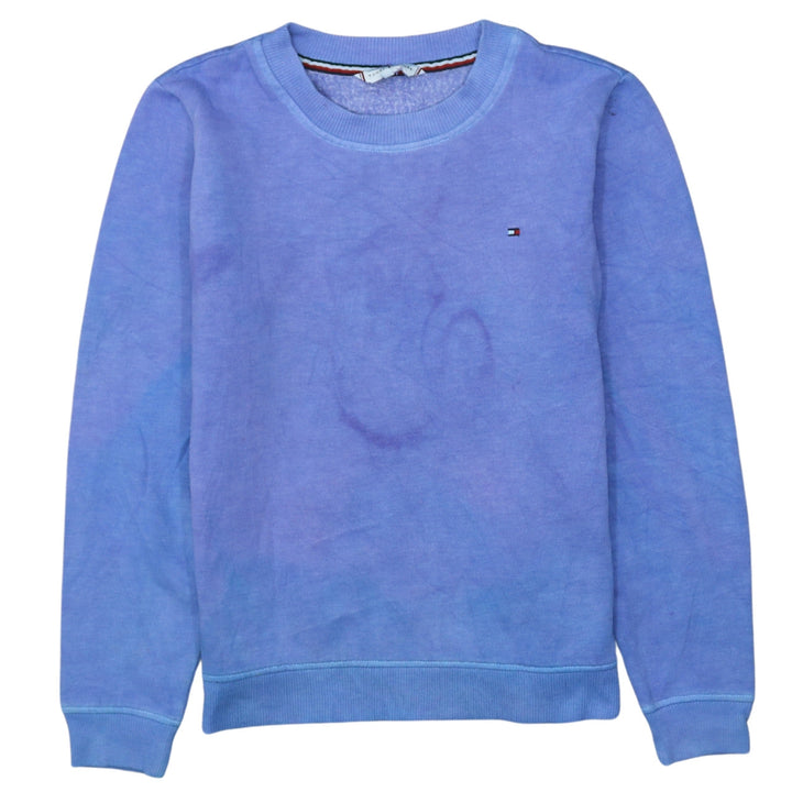 Tommy Hilfiger Boys Blue Crew Neck Pullover Sweatshirt Size S
