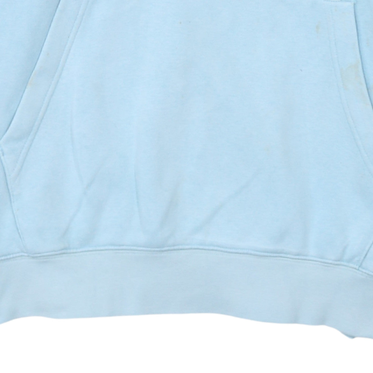 Nike Women Light Blue Pullover Hoodie Size M Cotton Blend