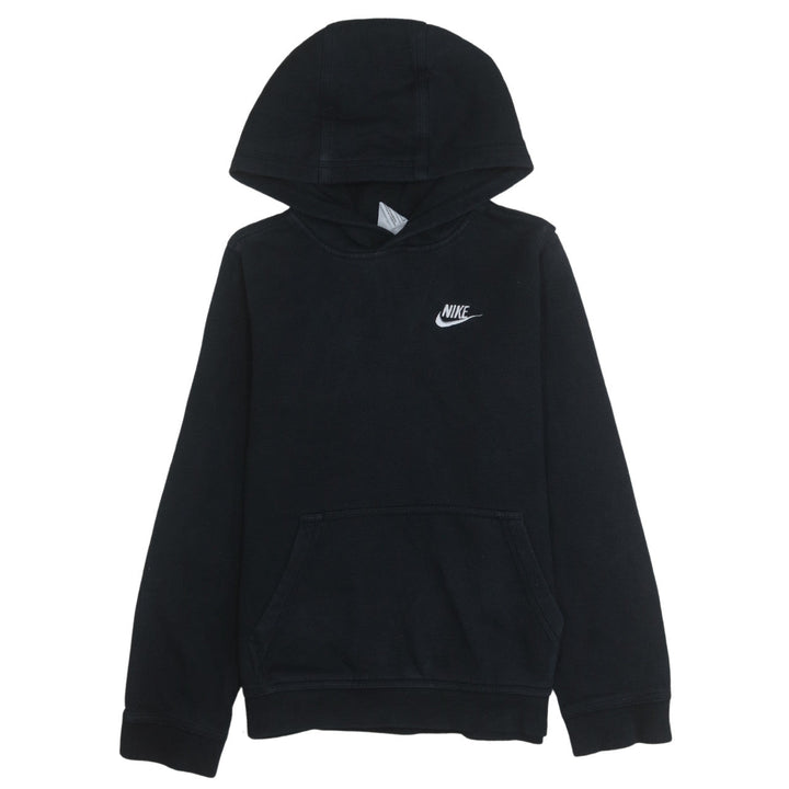 Nike Women's Black Pullover Hoodie L Relaxed Fit Casual Sweatshirt