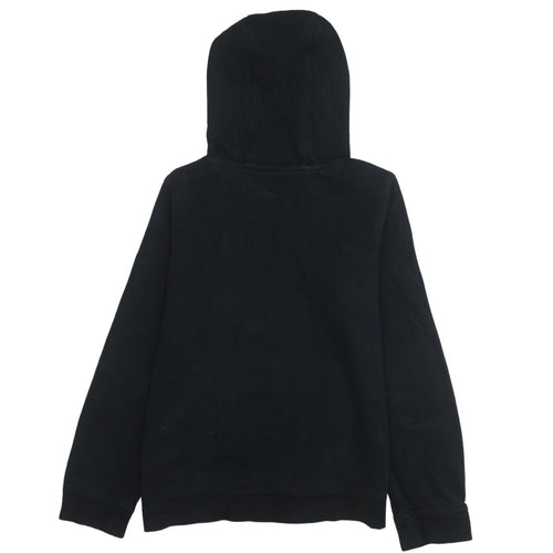 Nike Women's Black Pullover Hoodie L Relaxed Fit Casual Sweatshirt