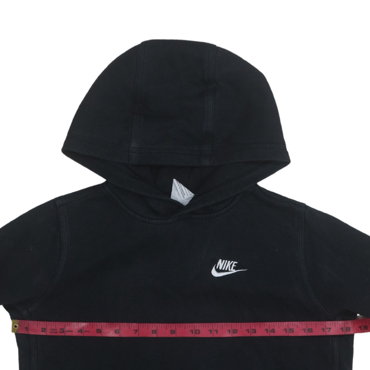 Nike Women's Black Pullover Hoodie L Relaxed Fit Casual Sweatshirt