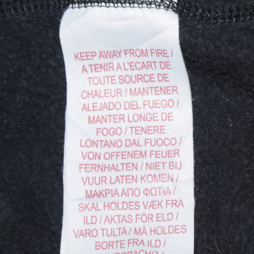 Nike Women's Black Pullover Hoodie L Relaxed Fit Casual Sweatshirt