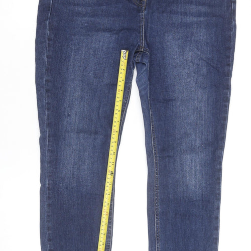 Next Women’s Blue Skinny Soft Touch Jeans Size 16 Regular