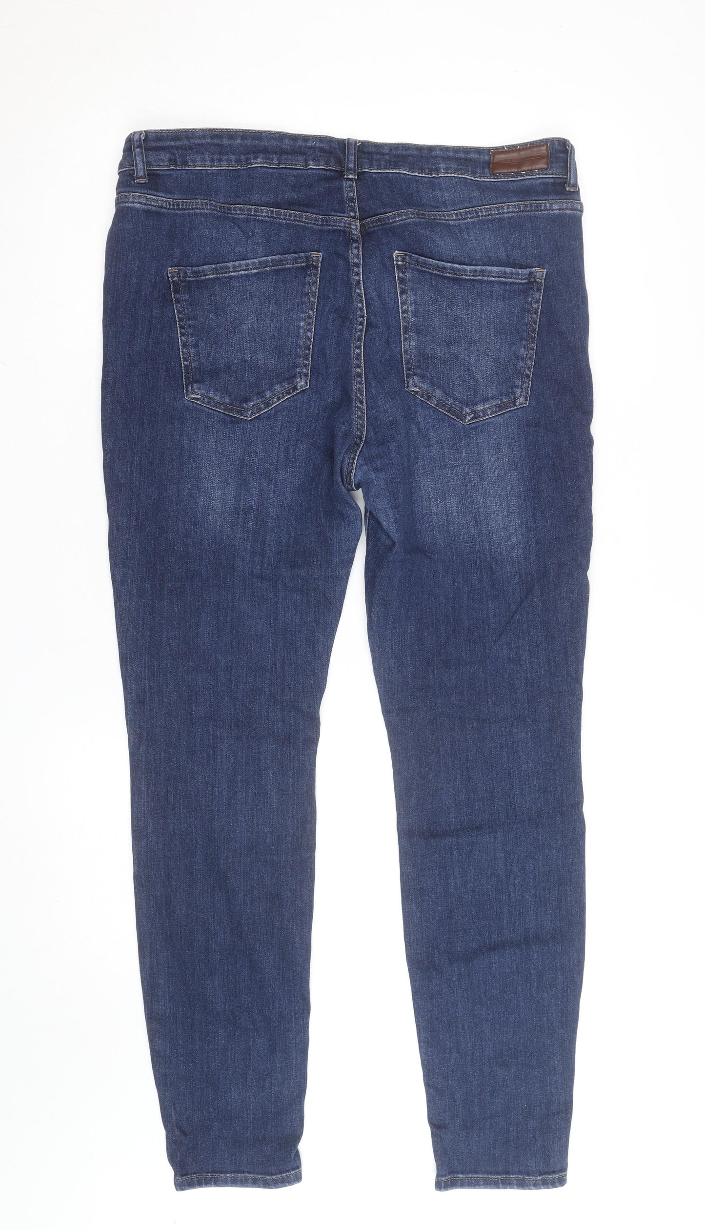 Next Women’s Blue Skinny Soft Touch Jeans Size 16 Regular