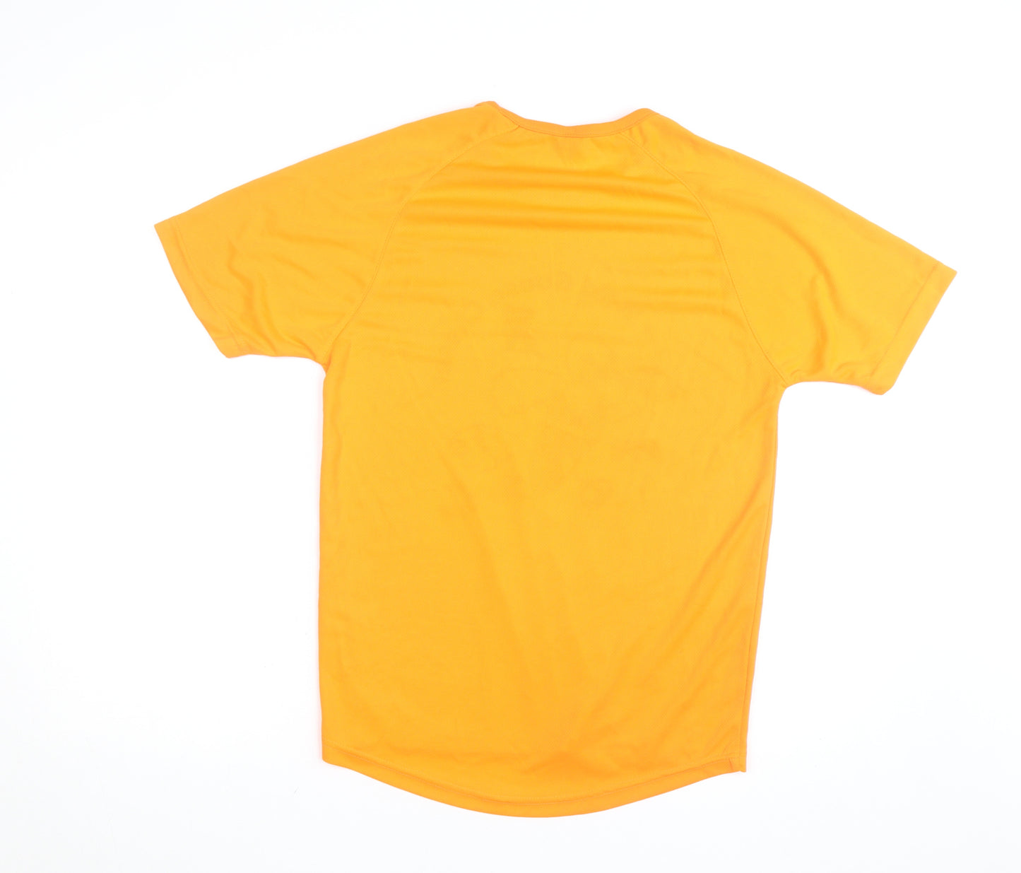 Sols Men's Orange Running T-Shirt Size S Moisture Wicking Sports Top