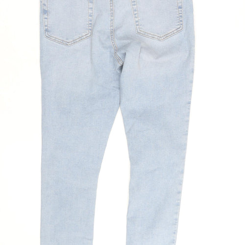 Denim Co. Women's Blue Skinny Jeans Size 16 Slim Fit Stretch Denim