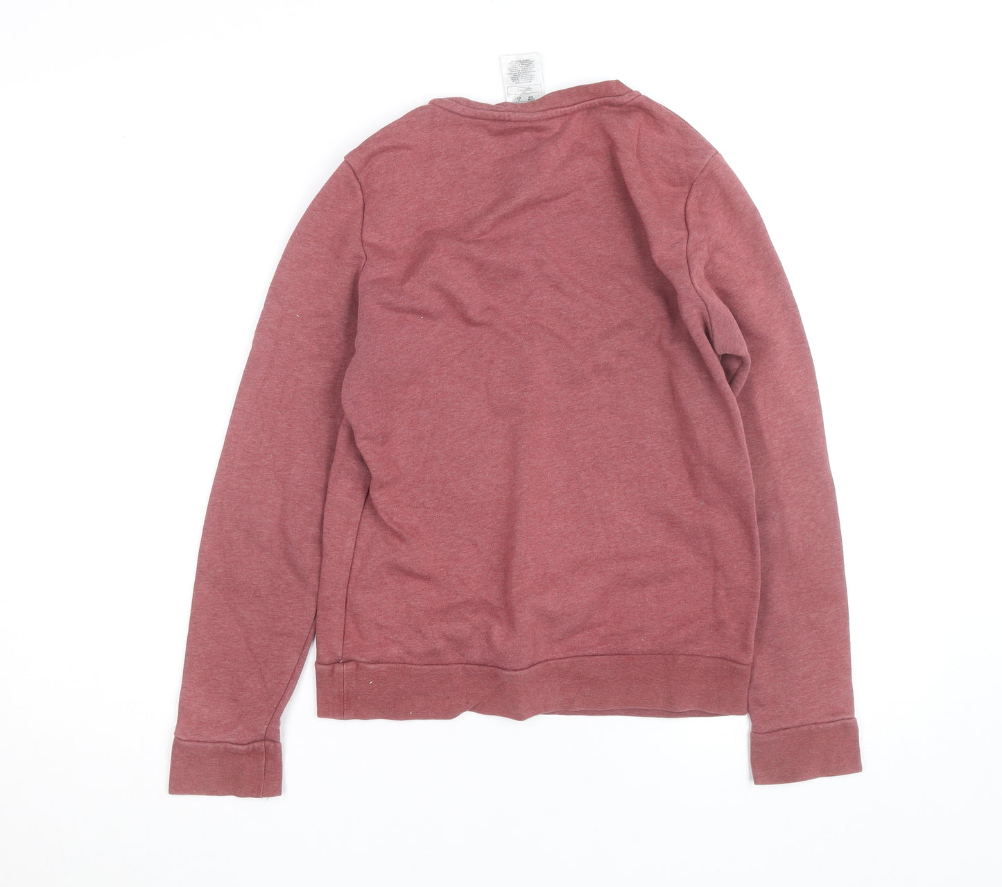 Adidas Womens Pink Crew Neck Pullover Sweatshirt Size S