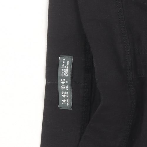 Denim Co. Women's Black Size 14 Slim Fit Jegging Jeans