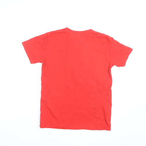 FC Barcelona Red Teens Size 10 Basic Cotton T-Shirt