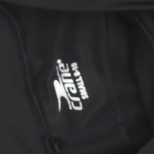 Crane Men's Black Small Compression Leggings Running Trousers