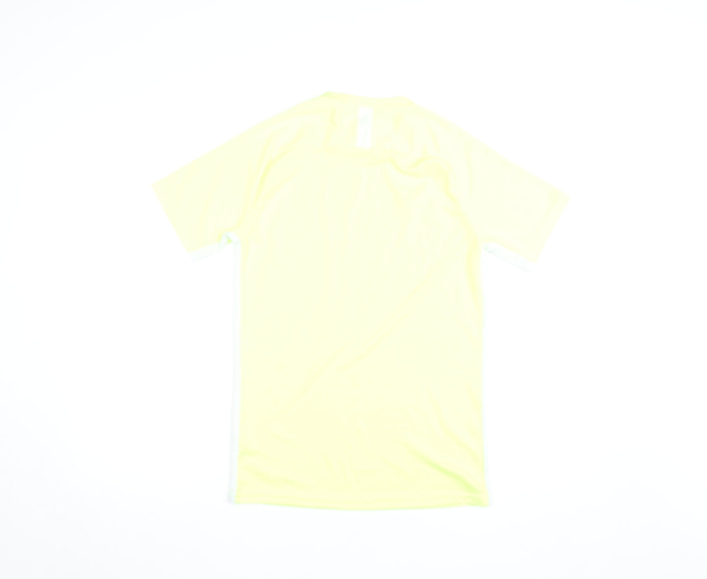 Nike Men's Yellow Dri-FIT Short Sleeve Athletic T-Shirt Size S
