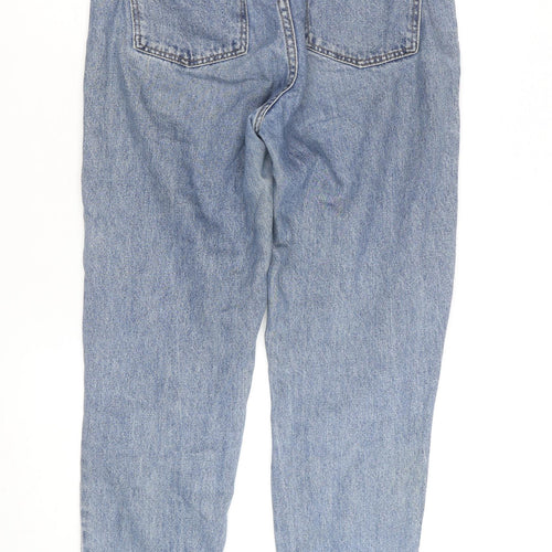 Denim Co Women Blue Mom Jeans Size 10 High Rise Classic Fit