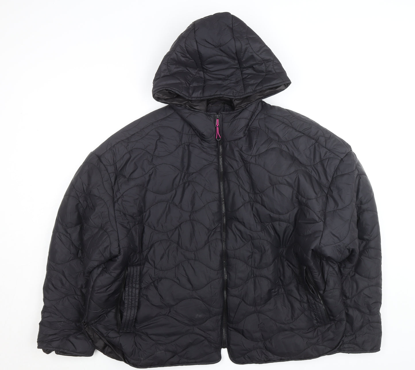 Dunnes Stores Men's Black 2XL Hooded Puffer Jacket