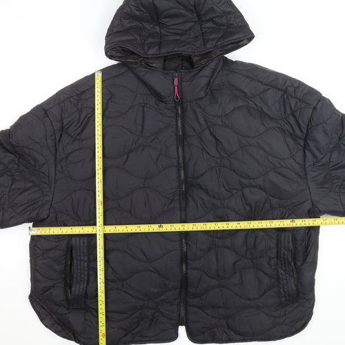 Dunnes Stores Men's Black 2XL Hooded Puffer Jacket