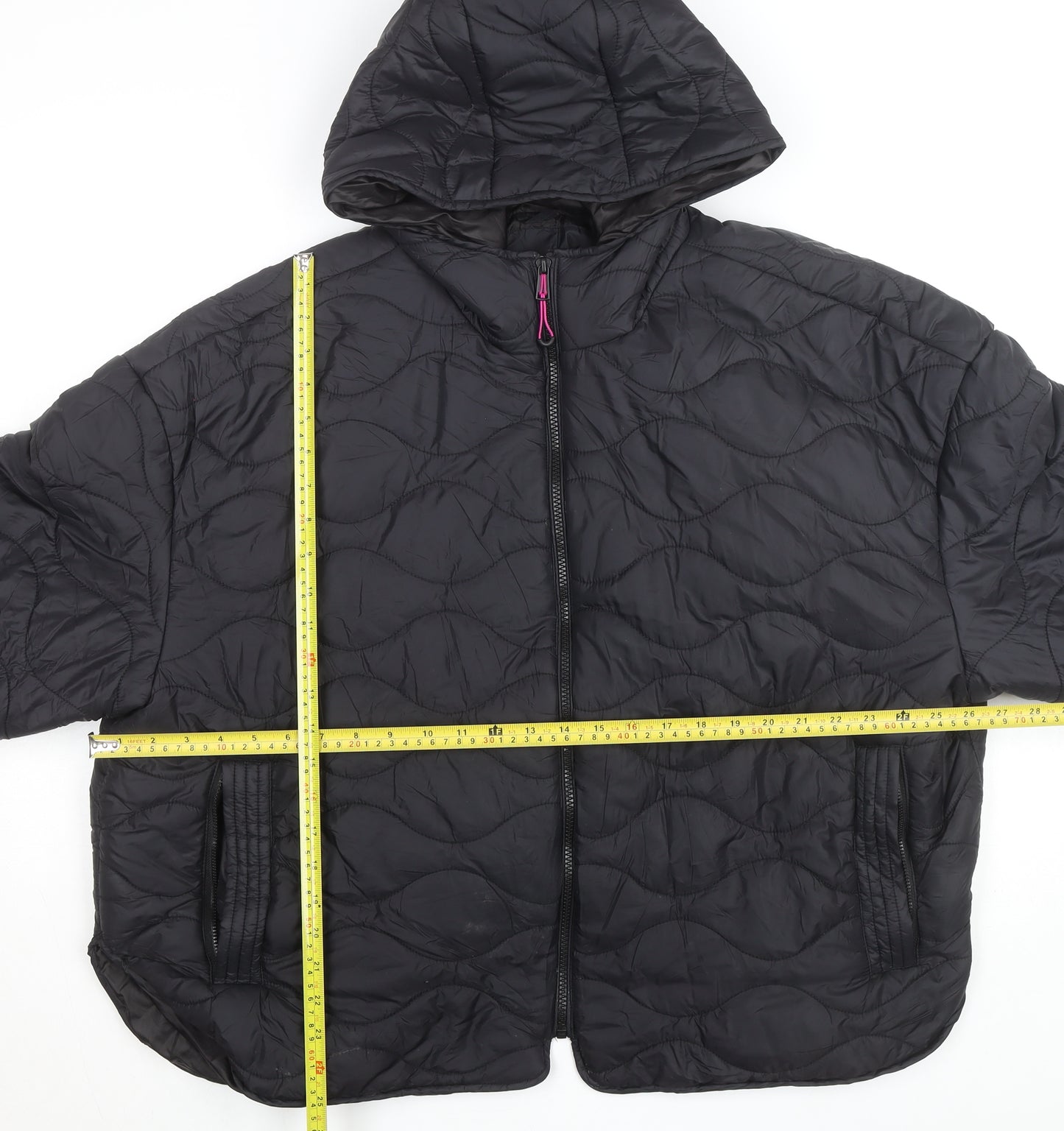 Dunnes Stores Men's Black 2XL Hooded Puffer Jacket