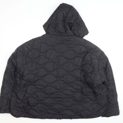 Dunnes Stores Men's Black 2XL Hooded Puffer Jacket