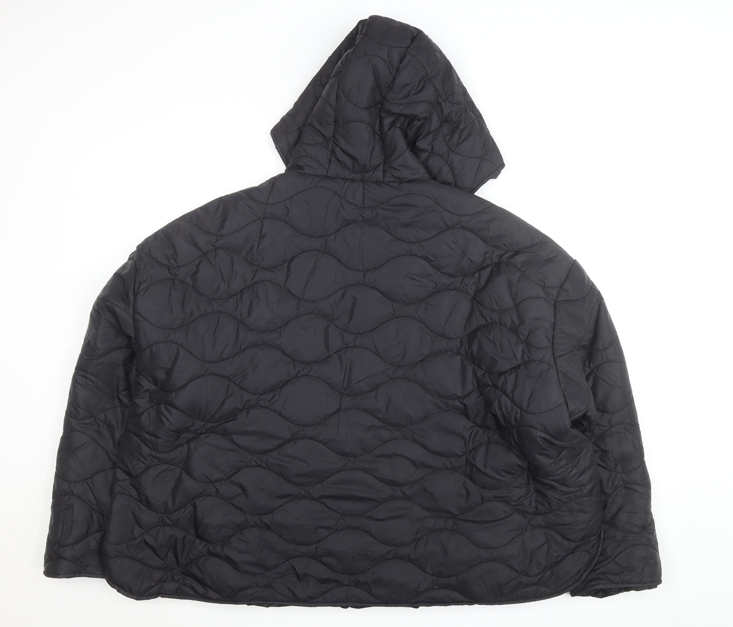 Dunnes Stores Men's Black 2XL Hooded Puffer Jacket