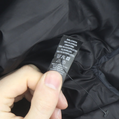 Dunnes Stores Men's Black 2XL Hooded Puffer Jacket