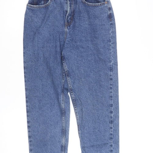 Marks and Spencer Men's Blue 36 Regular Fit Straight Denim Jeans