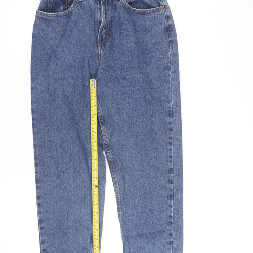 Marks and Spencer Men's Blue 36 Regular Fit Straight Denim Jeans