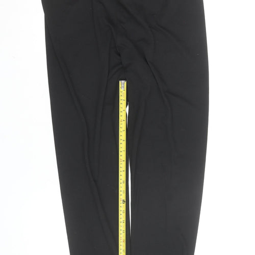 SHEIN Curve Black Cotton Stretch Women's Plus Leggings XL