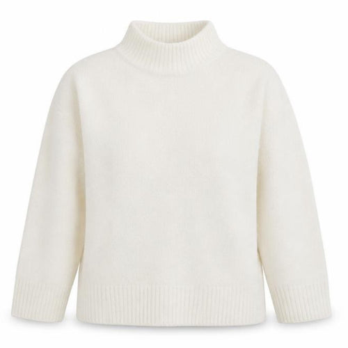 Dunnes Stores Women’s White Roll Neck Knit Jumper Size S