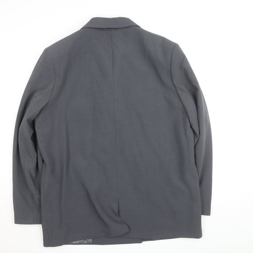 Rita Ora x Primark Women's Grey Blazer L Classic Lined Workwear Jacket