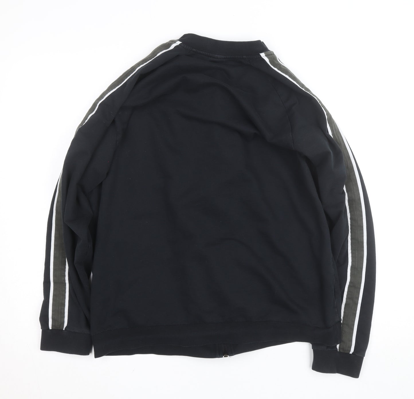 Hugo Boss Men's Black 2XL Track Jacket Full Zip Activewear