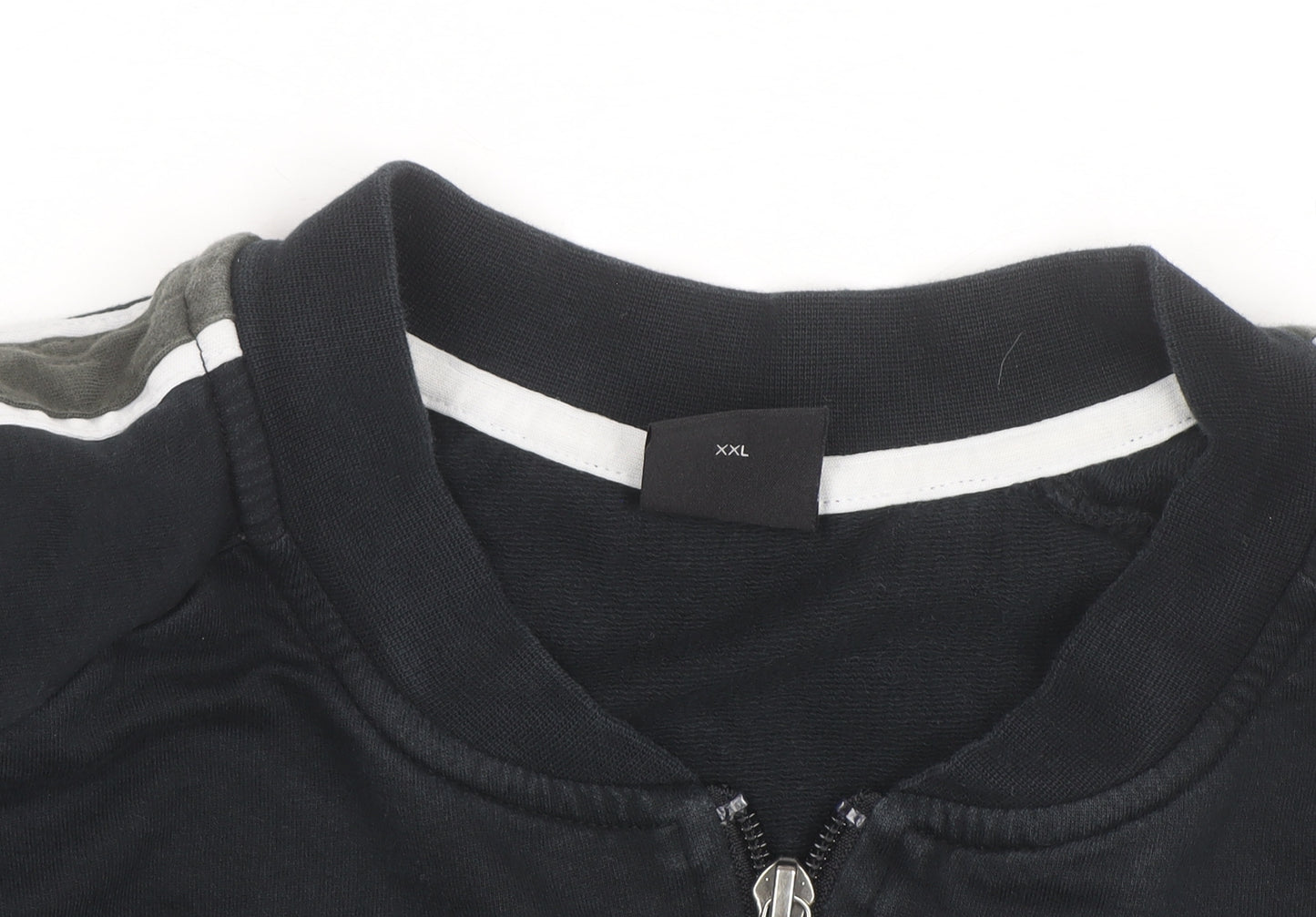Hugo Boss Men's Black 2XL Track Jacket Full Zip Activewear